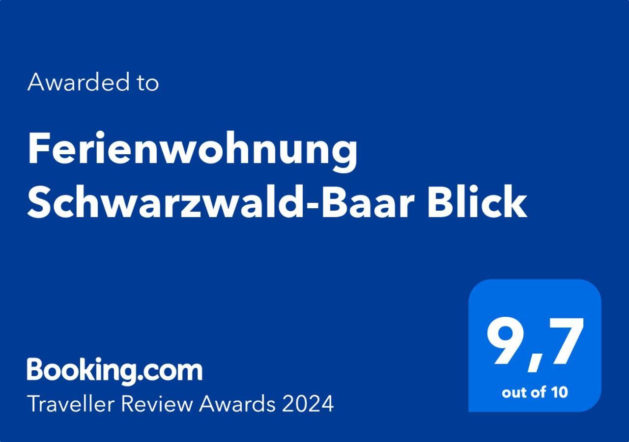 Ferienwohnung Schwarzwald-Baar Blick Donaueschingen Exterior photo
